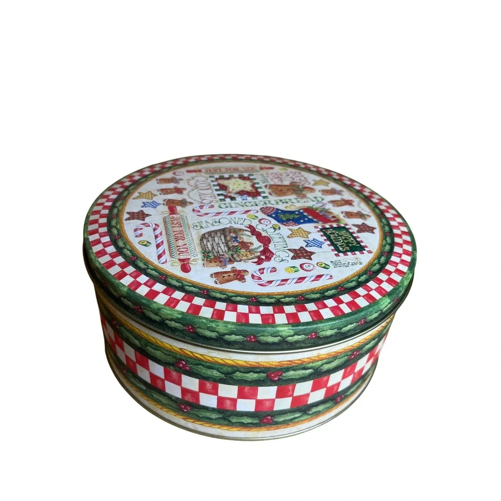 Endless Possibilities Vicky Howard Paint Box Cottage Gingerbread Holiday Tin